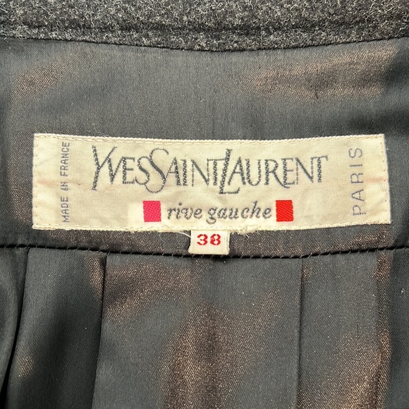 Yves Saint Laurent Cashmere Coat - Picture 4 of 4